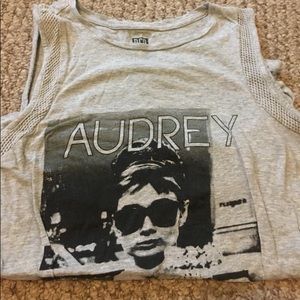 Audrey Hepburn tank
